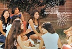 La Puente High School. La Puente, California - 1978 - Campus Girls