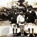 Four Well Dressed Children in School Uniforms