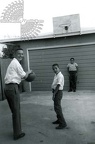 Kids Playing Hoops In 1960