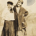 Two Happy Girls in 1918