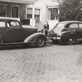 Dad In The Center Of Cars - 1936 and 1941 models