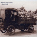 Old Tyme Postcard - Happy Children Circa 1915