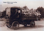 Old Tyme Postcard - Happy Children Circa 1915