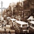 Oxford Circus and Oxford Street London 1930s