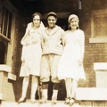Teenagers On Porch - 1931