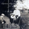 A Stroller And A Tricycle