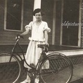 Dorothy And Her Bicycle - August 1924