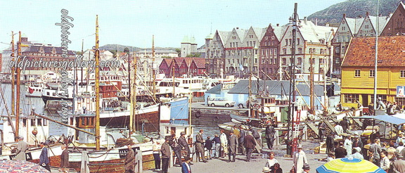 Bergen, Norway - View of the Harbour