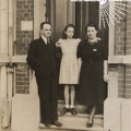 A Picture With Mom and Dad - 1945