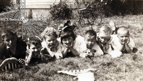 Seven Cute Children in the 1920s