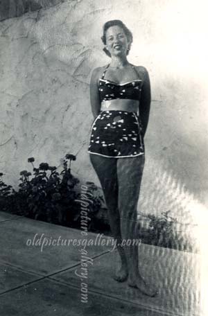 Joan in Sexy Swimsuit - July,1950