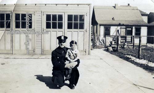 Billy and His Adored Policeman Father